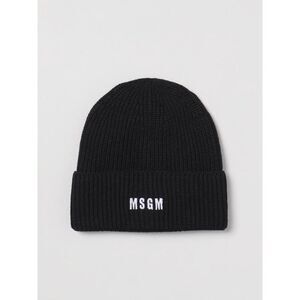 Msgm Hat Men Black